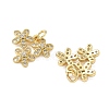 Brass Micro Pave Cubic Zirconia Pendants KK-Z120-13G-2