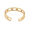 Colorful Cubic Zirconia Butterfly Hollow Out Cuff Bangle BJEW-I298-25G-2