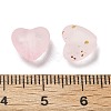 Frosted Transparent Acrylic Beads X1-OACR-F013-02-3