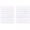 Women's PET Plastic Self Adhesive Face Glitter Stickers for Makeup DIY-OC0009-95B-1
