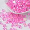 Eco-Friendly Transparent Acrylic Beads PL539-810-1