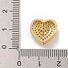 Rack Plating Brass Micro Pave Cubic Zirconia Beads KK-C074-66G-01-3