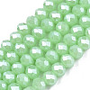Electroplate Glass Beads Strands EGLA-A034-J2mm-A05-1