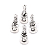 Tibetan Style Alloy Pendants TIBE-XCP0000-17AS-NR-1