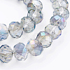 Electroplate Glass Beads EGLA-S001-1-3