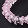 Transparent Glass Beads Strands LAMP-H061-01C-6