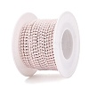 Iron & ABS Plastic Imitation Pearl Tennis Chains CH-Q006-01A-11-2