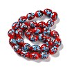 Handmade Lampwork Beads Strands LAMP-Q036-08D-2
