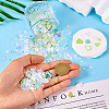100G Plastic Sequins Beads PVC-TA0001-04E-7