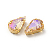 Moonlight Effect Teardrop Sew on Rhinestone GLAA-P055-02A-G05-3