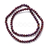 Electroplate Glass Beads Strands LS-EGLA-K015-10B-2