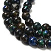 Natural Azurite Beads Strands G-H298-A01-01-4