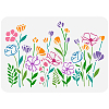 Plastic Hollow Out Drawing Painting Stencils Templates DIY-WH0396-753-1
