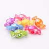 Plating Acrylic Beads X-PPDL021Y-2