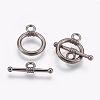 CCB Plastic Toggle Clasps CCB-J027-77B-1