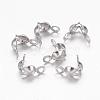 Tarnish Resistant 304 Stainless Steel Bead Tips STAS-E129-05P-1