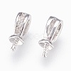 Brass Cup Pearl Peg Bails Pin Pendants LS-KK-P150-17P-2