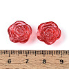 Baking Paint Transparent Glass Beads DGLA-T004-40B-A-3