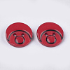 Resin Buttons BUTT-Q041-06A-07-2
