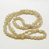 Electroplate Glass Beads EGLA-D028-13-2
