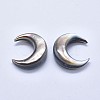 Natural Black Lip Shell Cabochons X-SSHEL-P015-80B-20mm-2