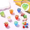 8Pcs 8 Styles Handmade Lampwork Beads LAMP-CJ0002-22-3