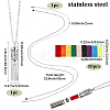 304 Stainless Steel Hollow Cloud Column Perfume Bottle Pendant Necklaces NJEW-SC0001-47B-2
