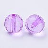 Transparent Acrylic Beads TACR-Q254-8mm-V48-3