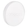 Flat Round Transparent Acrylic Display Base DJEW-WH0034-50D-1