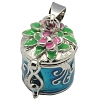 Brass Prayer Box Pendants KK-26X18-3
