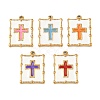 304 Stainless Steel Pendants LS-STAS-I361-01G-02-1