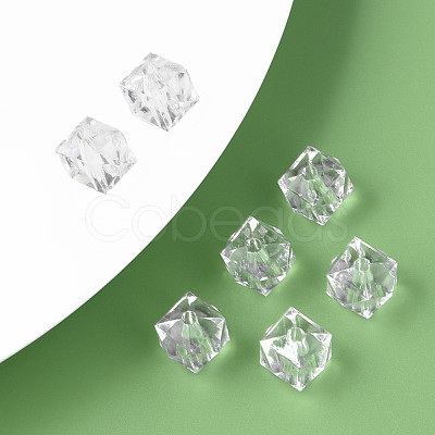 Transparent Acrylic Beads MACR-S373-132-B01-1
