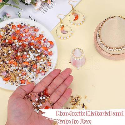 2 Bag Glass & Seed Beads GLAA-SZC0001-94B-1