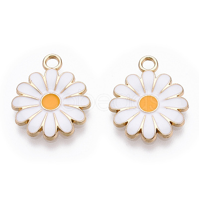 Alloy Enamel Pendants ENAM-S119-090C-RS-1