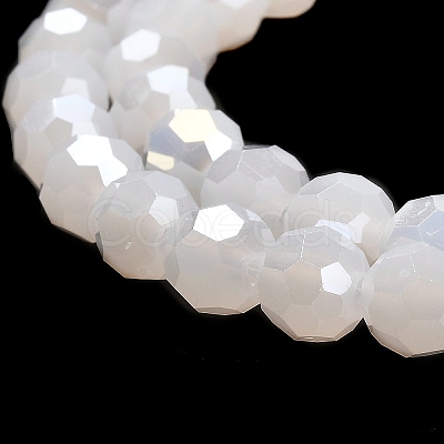 Imitation Jade Glass Beads Stands EGLA-A035-J8mm-B05-1