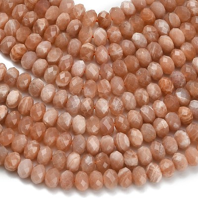 Natural Sunstone Beads Strands G-Z111-A30-1