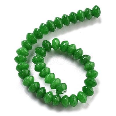 Dyed Natural Malaysia Jade Beads Strands G-P559-A16-01-1