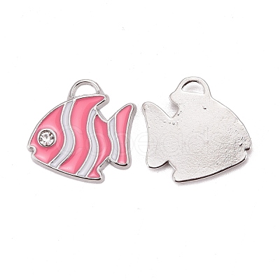 Alloy Enamel Pendants X-ENAM-P152-M-1
