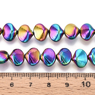 Electroplated Synthetic Non-magnetic Hematite Beads Strands G-T139-64A-1