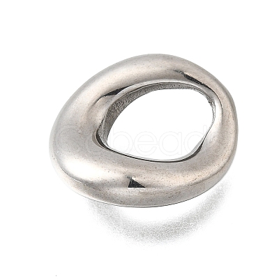 304 Stainless Steel Pendants STAS-Q362-02C-P-1