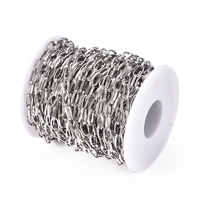 Tarnish Resistant 304 Stainless Steel Cable Chains CHS-L022-03P-1
