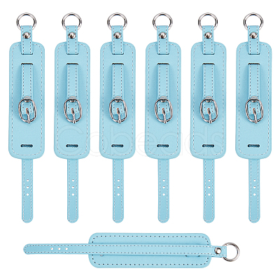 PU Leather Pendant Decorations AJEW-WH0270-193B-1
