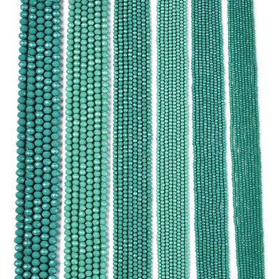 Opaque Solid Color Imitation Jade Glass Beads Strands LS-EGLA-A044-P8mm-D31-1