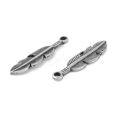 304 Stainless Steel Pendants STAS-L022-399AS-1