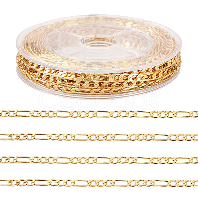 Brass Figaro Chains CHC-TAC0009-08G-1