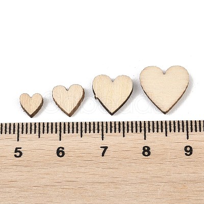 100Pcs MDF Sheets WOOD-G028-04-1