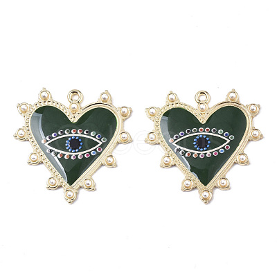 Printed Alloy Pendants ENAM-S016-69C-1