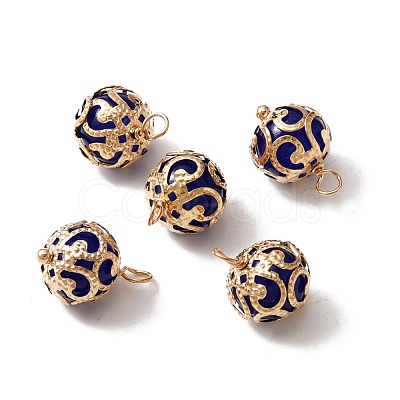ABS Plastic Imitation Pearl Charms KK-TAC0011-02F-1