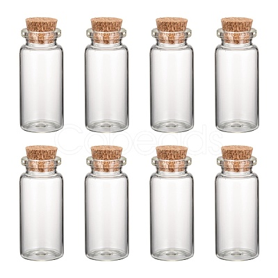 Glass Jar Bead Containers CON-Q004-1