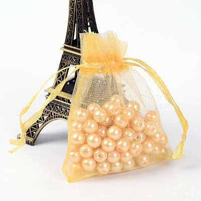 Organza Gift Bags with Drawstring OP-R016-7x9cm-15-1